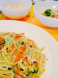 ママとぼくの簡単ランチ☻塩焼きそば-レシピのメイン写真