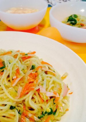ママとぼくの簡単ランチ☻塩焼きそば-レシピのメイン写真