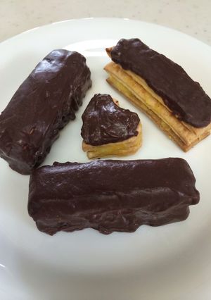 チョコミルフィーユパイ-レシピのメイン写真