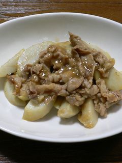 里芋と豚肉のオイスターソース炒め-レシピのメイン写真