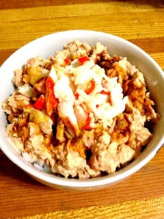 料理男子のツナマヨ丼-レシピのメイン写真