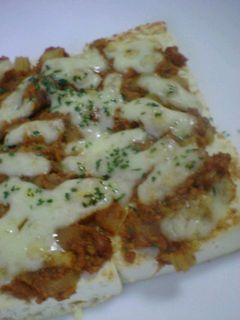 ダブル豆腐のカレーピザ-レシピのメイン写真