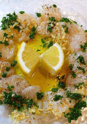 前菜に！ホタテ貝柱カルパッチョ風♪-レシピのメイン写真