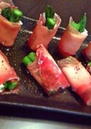 ☆簡単おつまみ♪アスパラの生ハム巻き☆-レシピのメイン写真