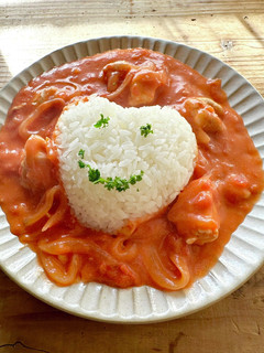 m簡単☆鶏のトマトクリーム煮-レシピのメイン写真