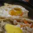 とろ~り卵の袋煮・野菜入り