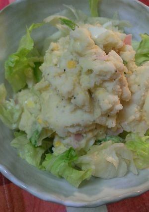 減塩　チーズ入りマッシュポテトサラダ☆-レシピのメイン写真