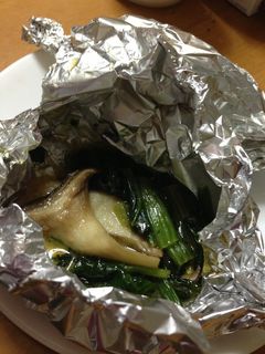 エリンギとほうれん草のバターホイル焼き-レシピのメイン写真