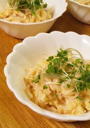 白菜ともやし☆和風オーロラソース和え-レシピのメイン写真