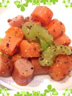 にんじんのマスタード炒め★ノンオイル-レシピのメイン写真