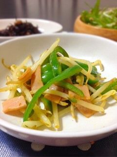 ピーマンともやしのカレー粉炒め-レシピのメイン写真