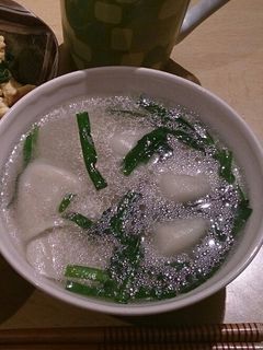 市販の水餃子で水餃子スープ-レシピのメイン写真