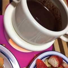 レンジで簡単チョコレートフォンデュ-レシピのメイン写真