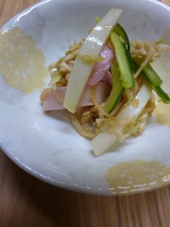 切干大根ときゅうり・かまぼこの和え物-レシピのメイン写真
