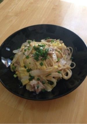 ★白菜と豚肉の味噌クリームパスタ★-レシピのメイン写真