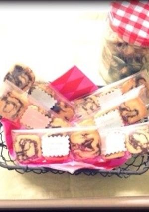 簡単マーブルクッキー♡-レシピのメイン写真