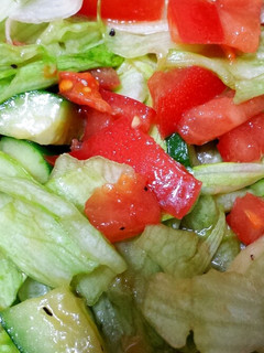 シンプルドレッシングで生野菜サラダ-レシピのメイン写真
