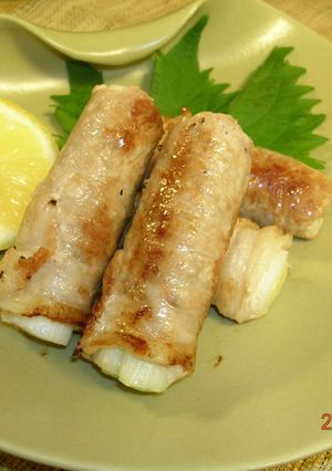 ネギ豚巻-レシピのメイン写真