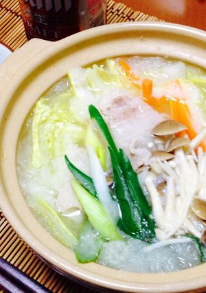 豚バラで♬雪見鍋-レシピのメイン写真