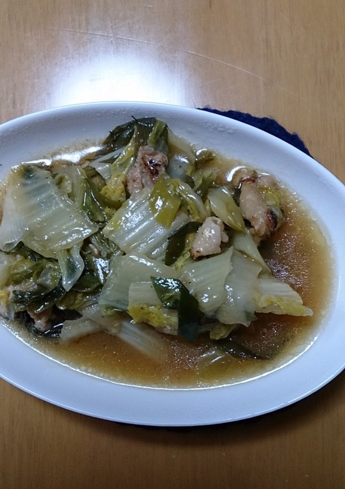 鶏肉と白菜と白ネギのぽかぽか炒め-レシピのメイン写真