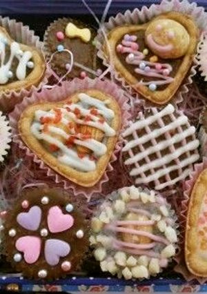 本命バレンタイン♡簡単デコチョコカップ-レシピのメイン写真