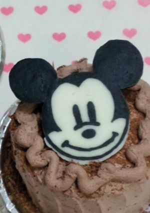 簡単☆ミッキー　キャラチョコ-レシピのメイン写真