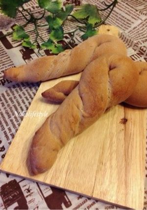 ココアねじりパン＊。°-レシピのメイン写真