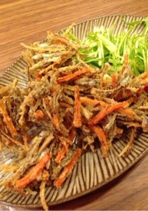 カリっサクっ! 小魚のかきあげ-レシピのメイン写真
