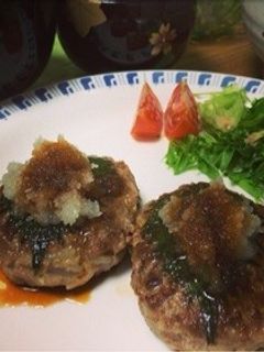 ウチの和風ハンバーグ☆おろし醤油-レシピのメイン写真