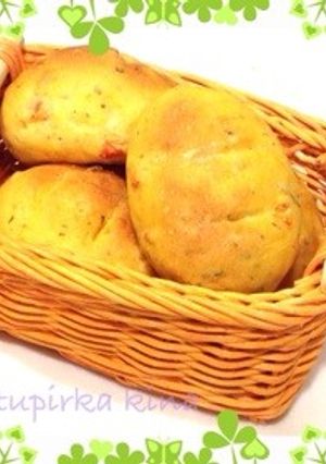 にんじん＆オレンジのテーブルロール-レシピのメイン写真
