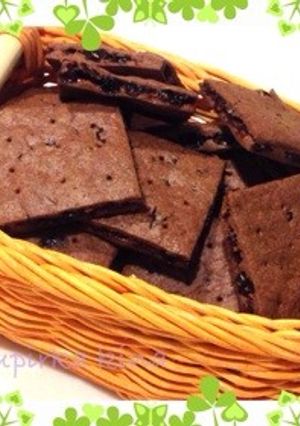 バレンタイン仕様のレーズンクッキー-レシピのメイン写真