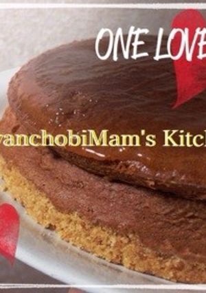 バレンタイン♡チョコレートチーズケーキ♡-レシピのメイン写真