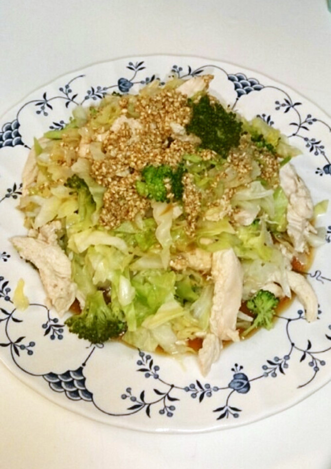 鶏とキャベツの中華だれ-レシピのメイン写真
