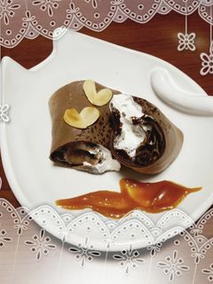 ♡生チョコナッツクレープ♡-レシピのメイン写真