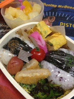 ラクラク♡おにぎり弁当-レシピのメイン写真
