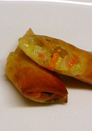 美味しい! ヘルシー♪ 野菜春巻き-レシピのメイン写真