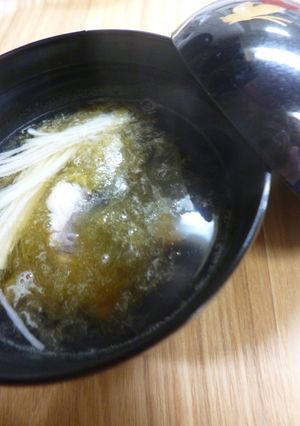 ひなまつりに・さわらのおぼろ昆布汁-レシピのメイン写真