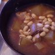 鶏大豆大根のキムチスープ