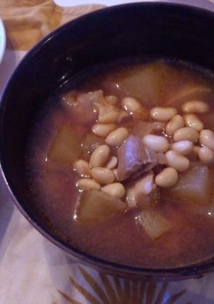 鶏大豆大根のキムチスープ-レシピのメイン写真