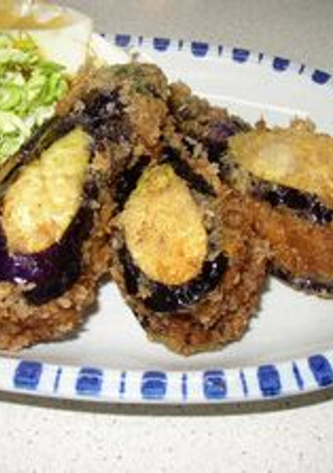 ナスのはさみ揚げ-レシピのメイン写真