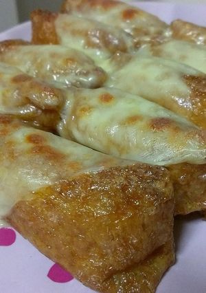簡単♪炙りチーズ稲荷寿司(ﾉ´∀｀*)♡-レシピのメイン写真