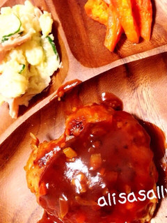☆ハートのとろけるチーズハンバーグ☆-レシピのメイン写真