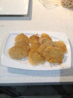 蓮根のカリカリチーズ焼き-レシピのメイン写真