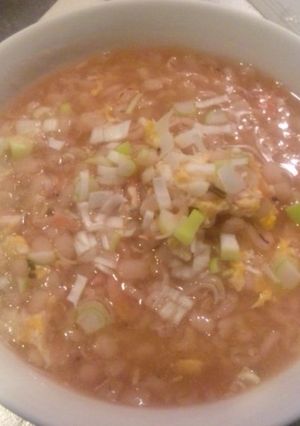 ひとりランチに◇押し麦の食べるスープ-レシピのメイン写真