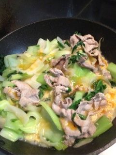 野菜卵とじ-レシピのメイン写真