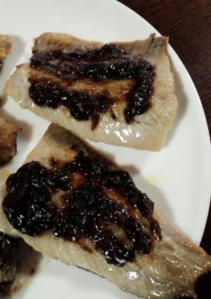 にしん焼き（岩のり、梅干し、鰹節のせ）-レシピのメイン写真