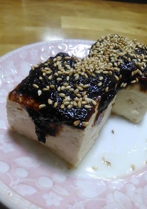レンジで簡単☆焼き豆腐の田楽-レシピのメイン写真
