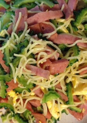 ゴーヤたっぷり焼きそば-レシピのメイン写真