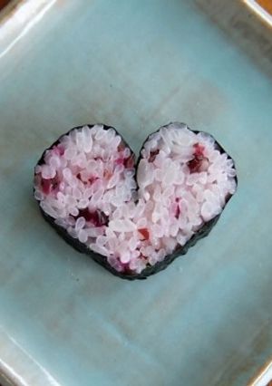 ハートの巻き寿司♪ひな祭り・バレンタイン-レシピのメイン写真