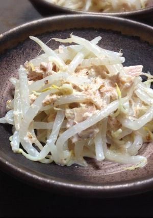ツナ＆もやし☆ごまドレあえ☆あと一品に♫-レシピのメイン写真